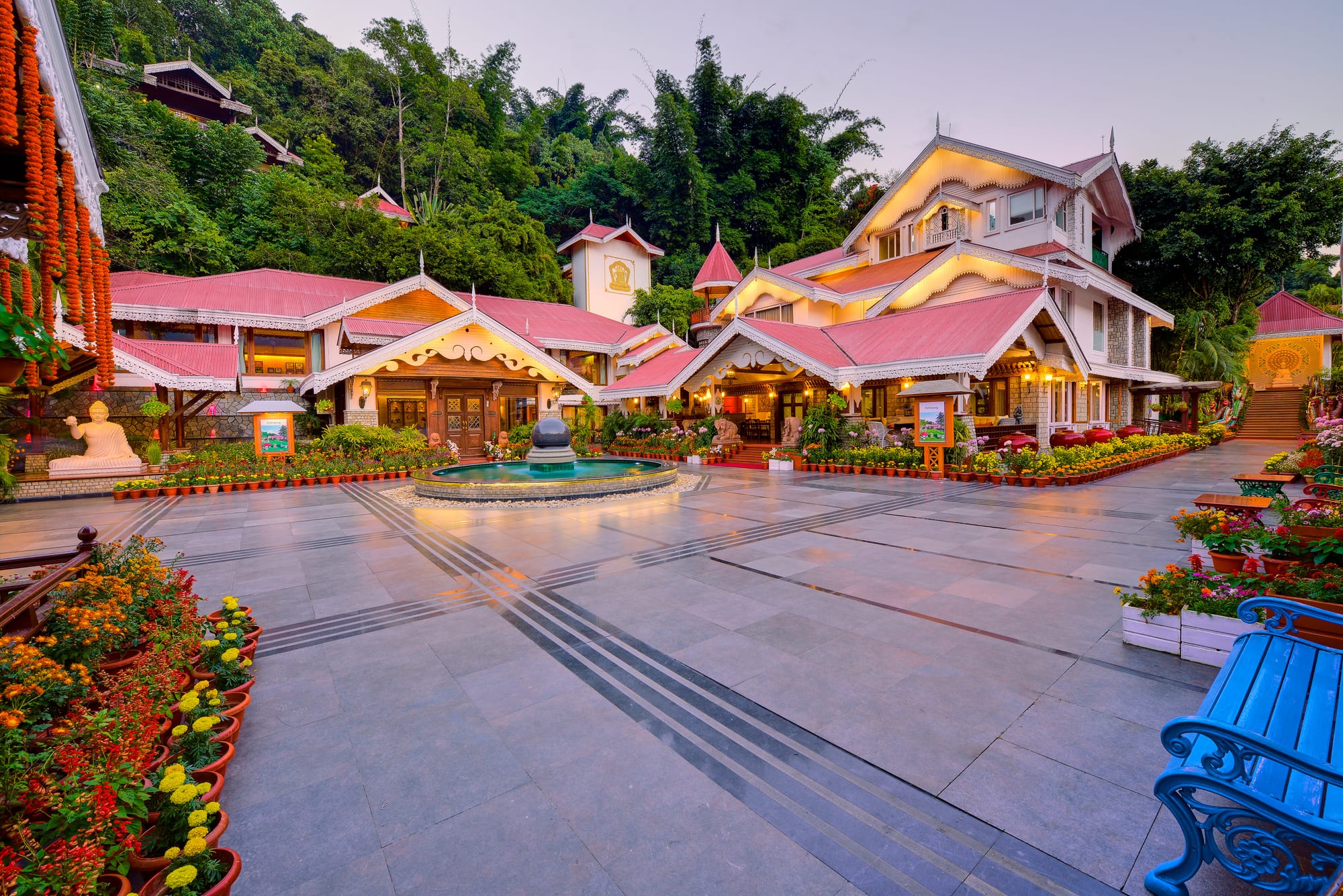 Inside MAYFAIR Spa Resort & Casino