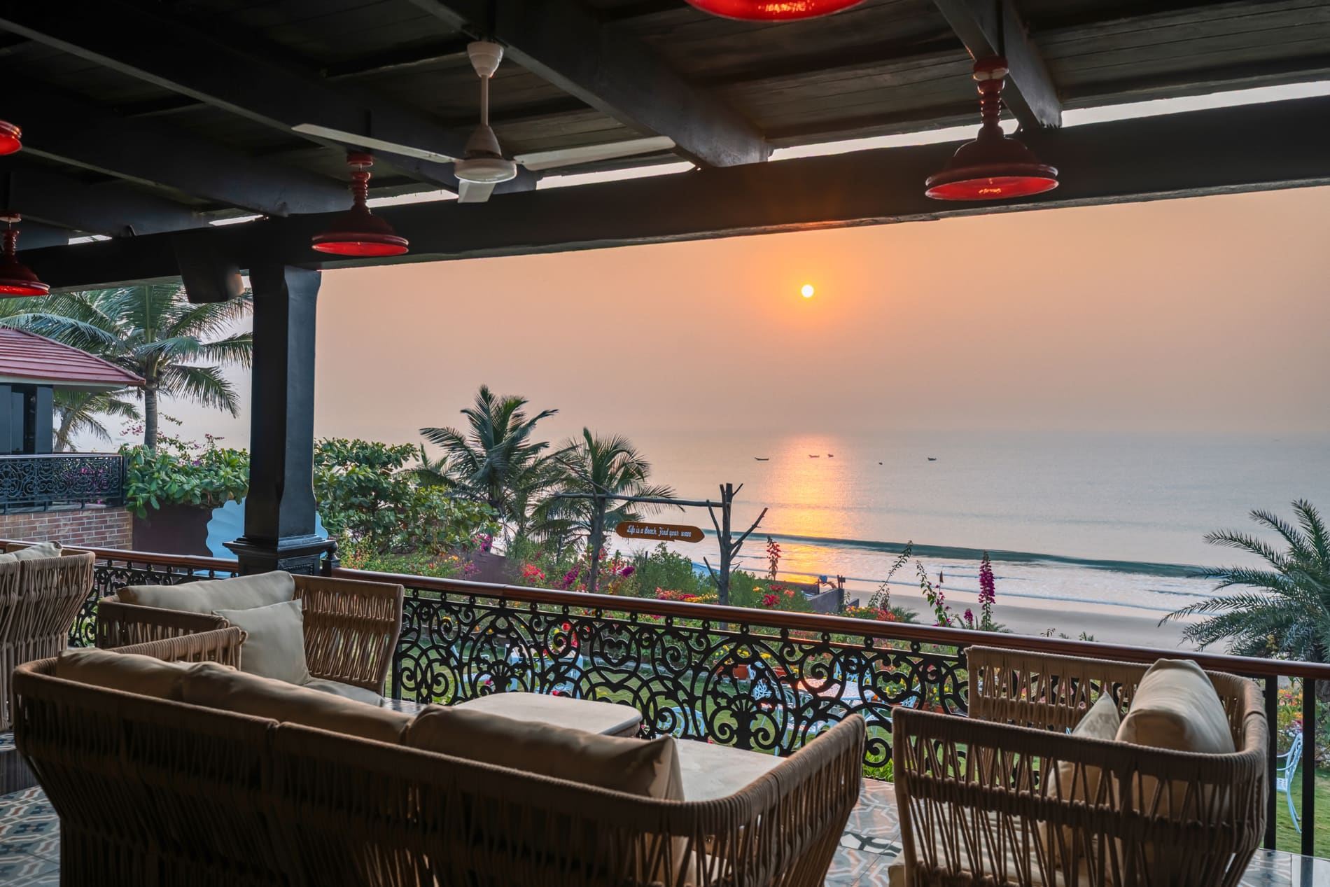 Dining at Mayfair Palm Beach Resort