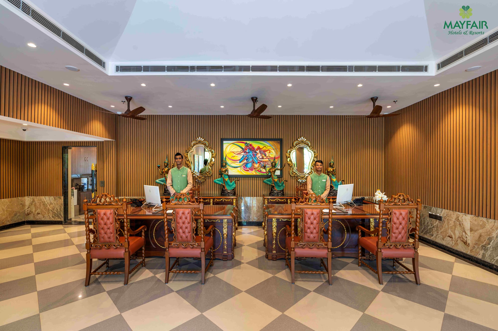 The lobby