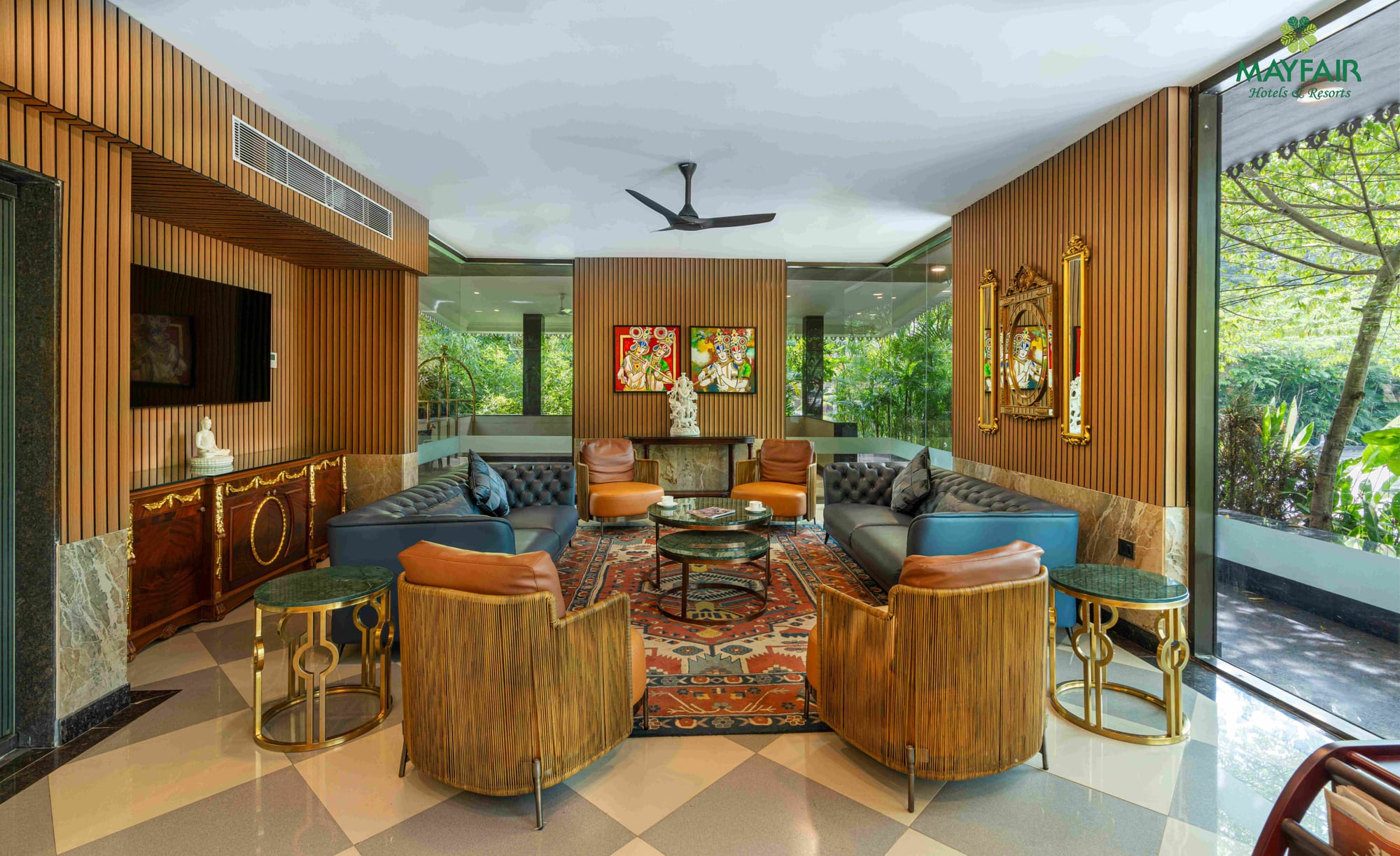 The lobby
