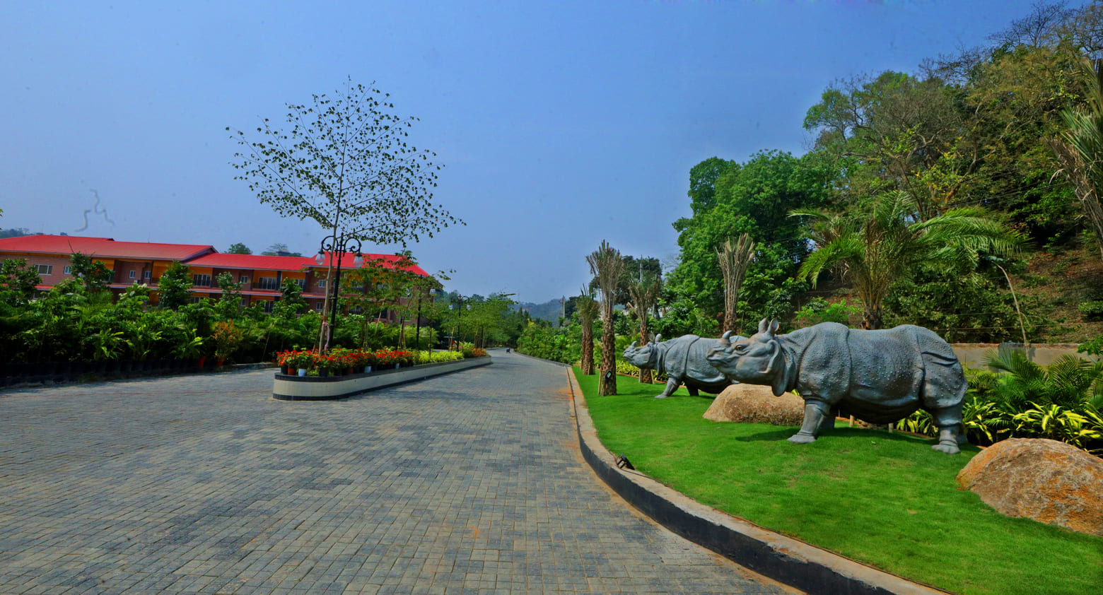 The public areas