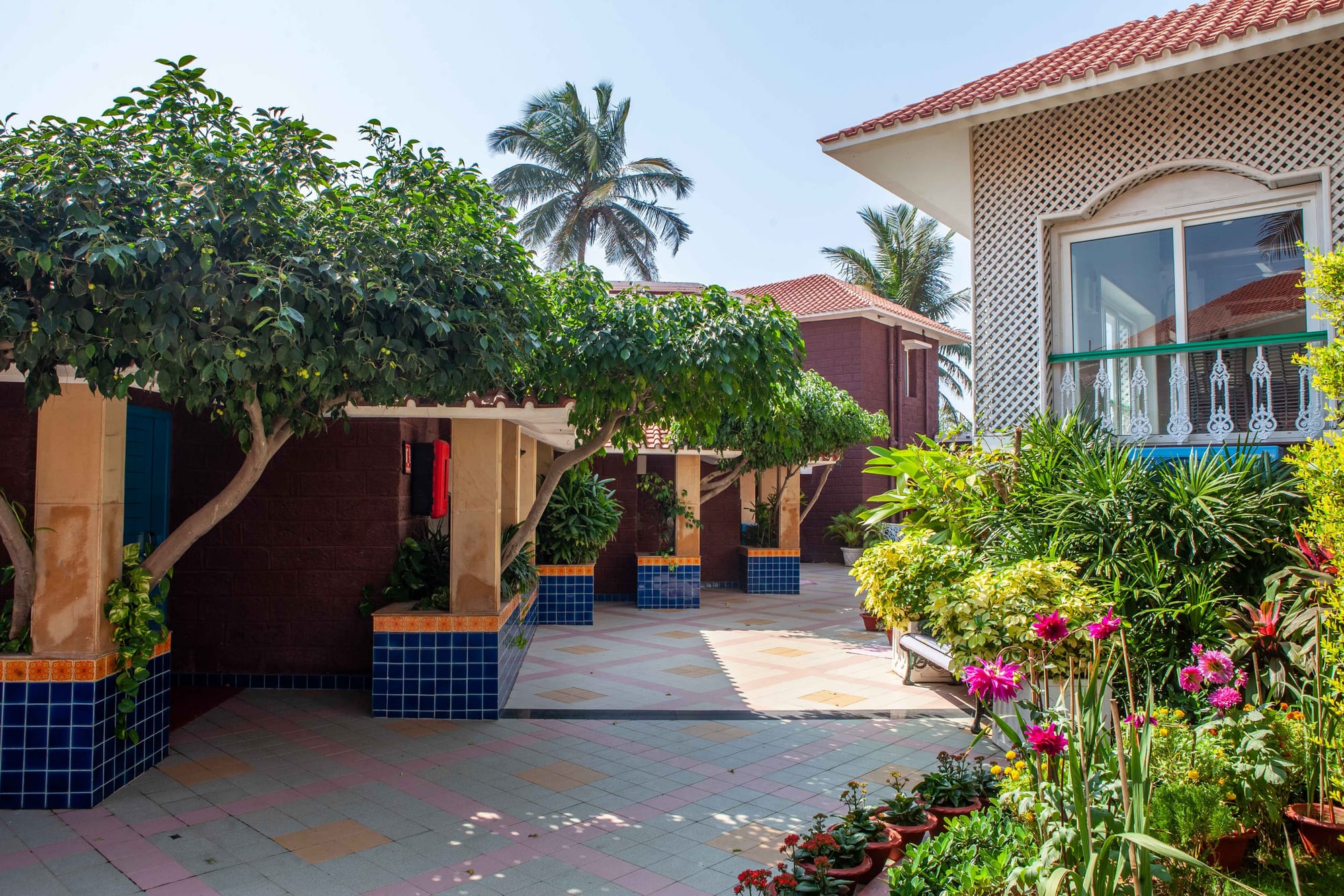 The property beside the beach