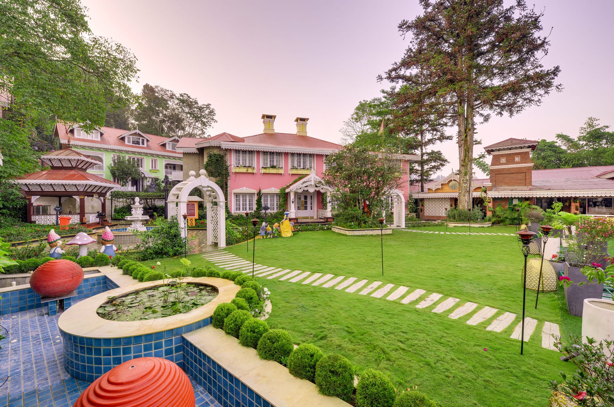 Inside MAYFAIR Himalayan Spa Resort