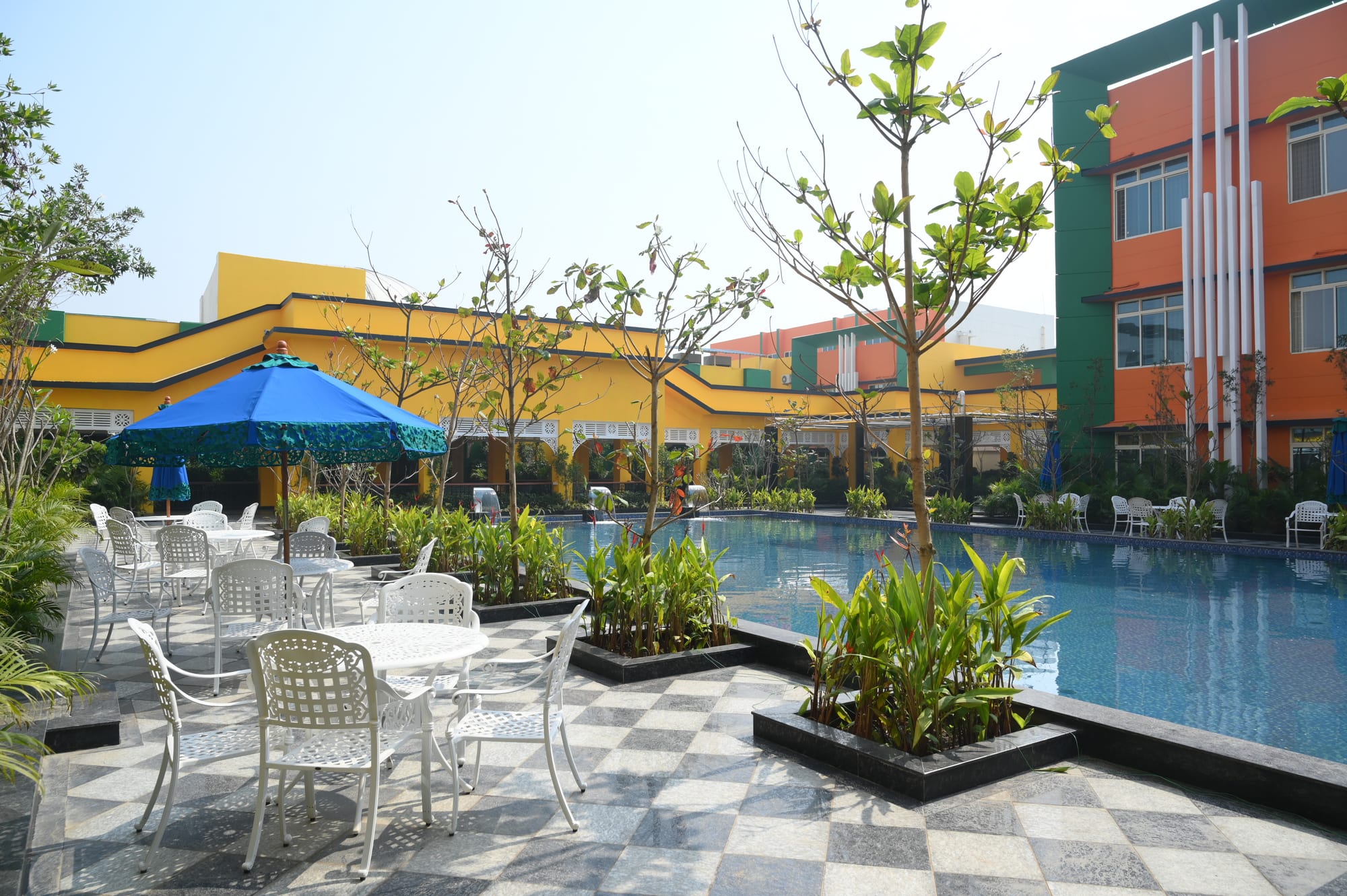 The pools