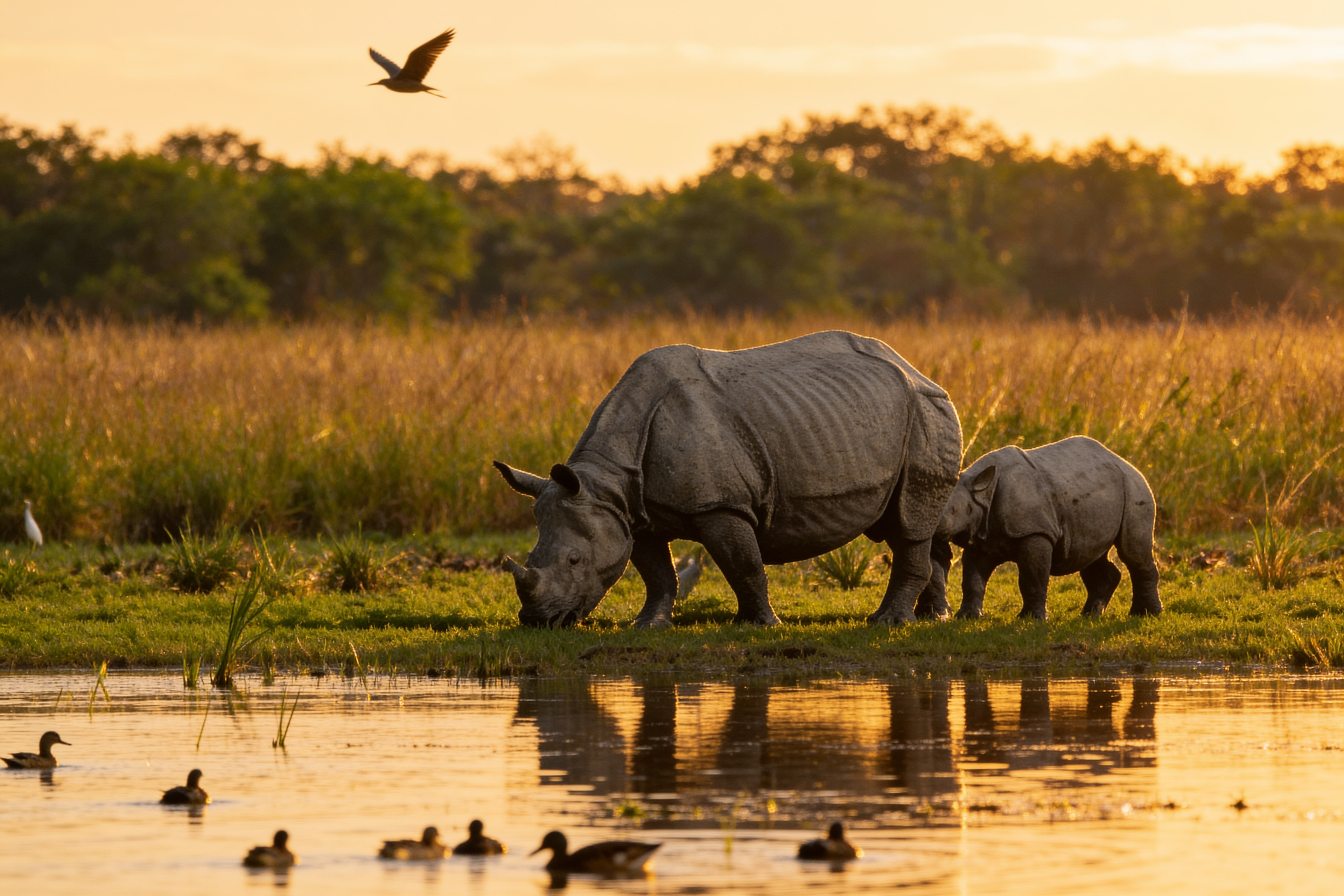Pobitora Wildlife Sanctuary