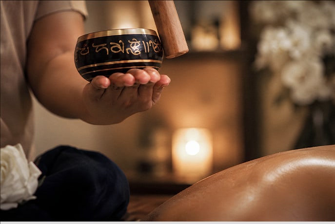 A wellness preparation at a MAYFAIR spa