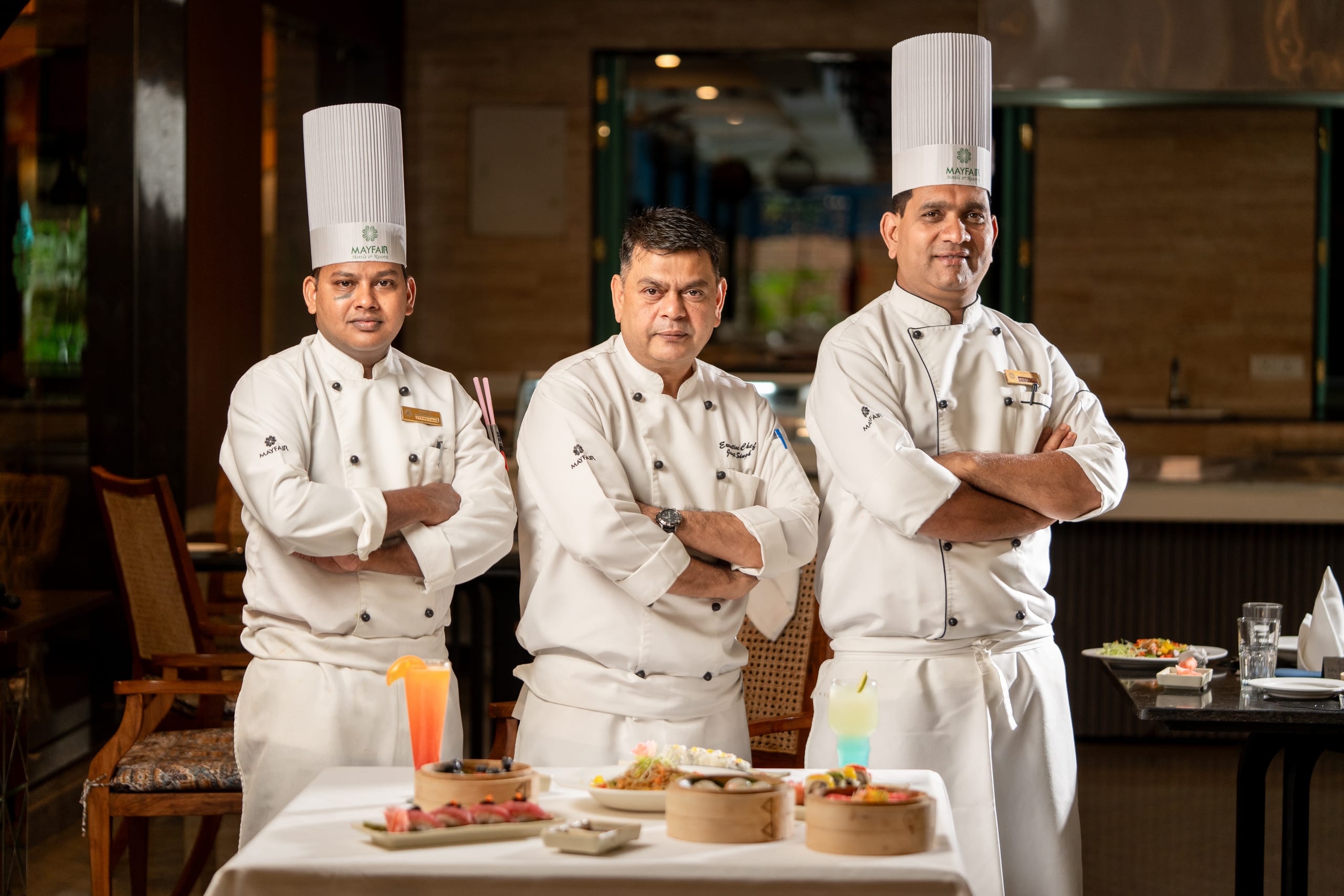 A MAYFAIR team at work
